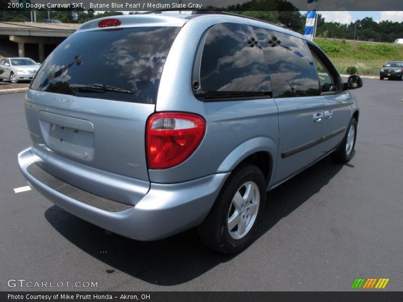 Butane Blue Pearl / Medium Slate Gray 2006 Dodge Caravan SXT