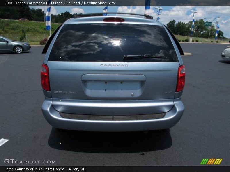 Butane Blue Pearl / Medium Slate Gray 2006 Dodge Caravan SXT