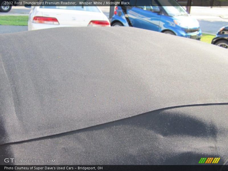 Whisper White / Midnight Black 2002 Ford Thunderbird Premium Roadster