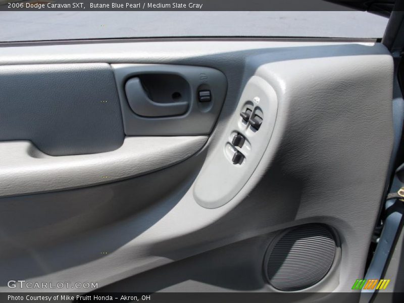 Butane Blue Pearl / Medium Slate Gray 2006 Dodge Caravan SXT