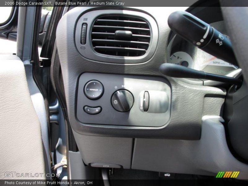 Butane Blue Pearl / Medium Slate Gray 2006 Dodge Caravan SXT