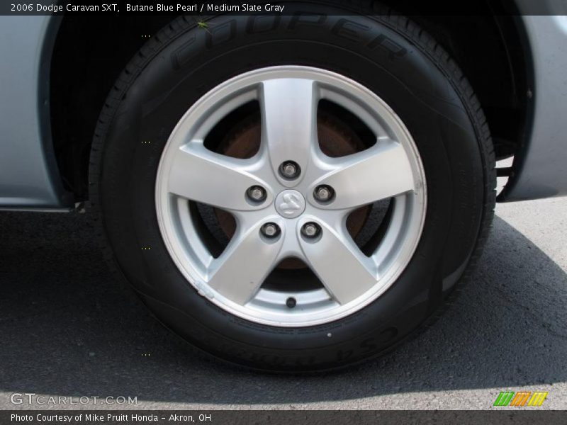 Butane Blue Pearl / Medium Slate Gray 2006 Dodge Caravan SXT