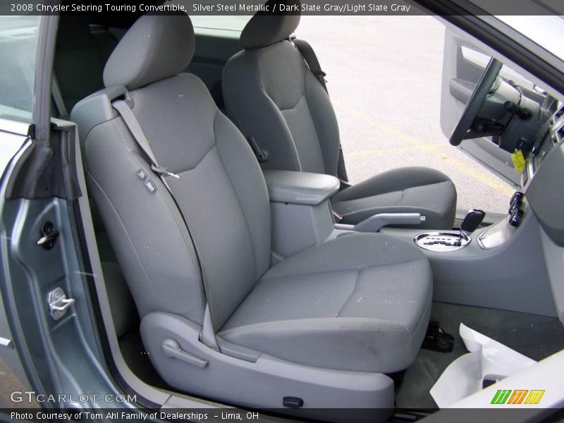 Silver Steel Metallic / Dark Slate Gray/Light Slate Gray 2008 Chrysler Sebring Touring Convertible