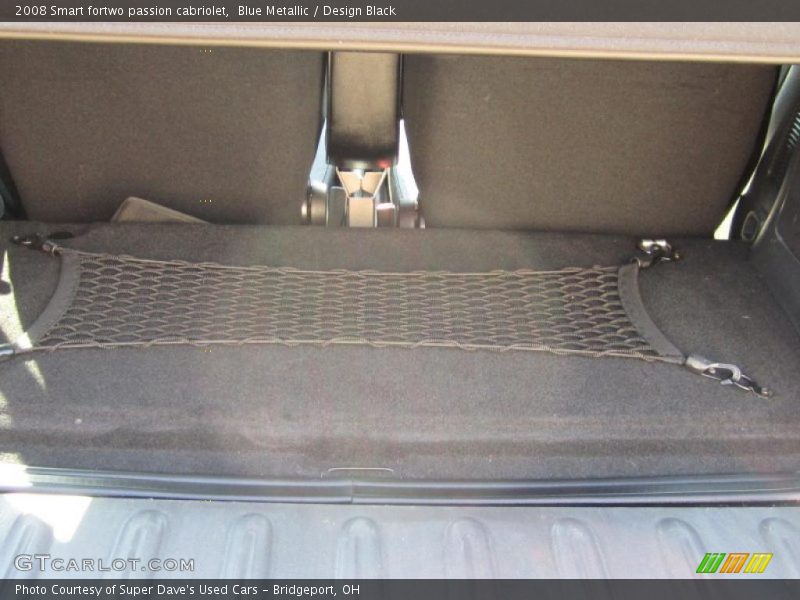 Blue Metallic / Design Black 2008 Smart fortwo passion cabriolet