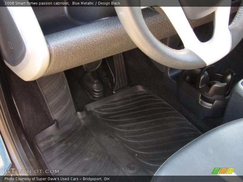 Blue Metallic / Design Black 2008 Smart fortwo passion cabriolet