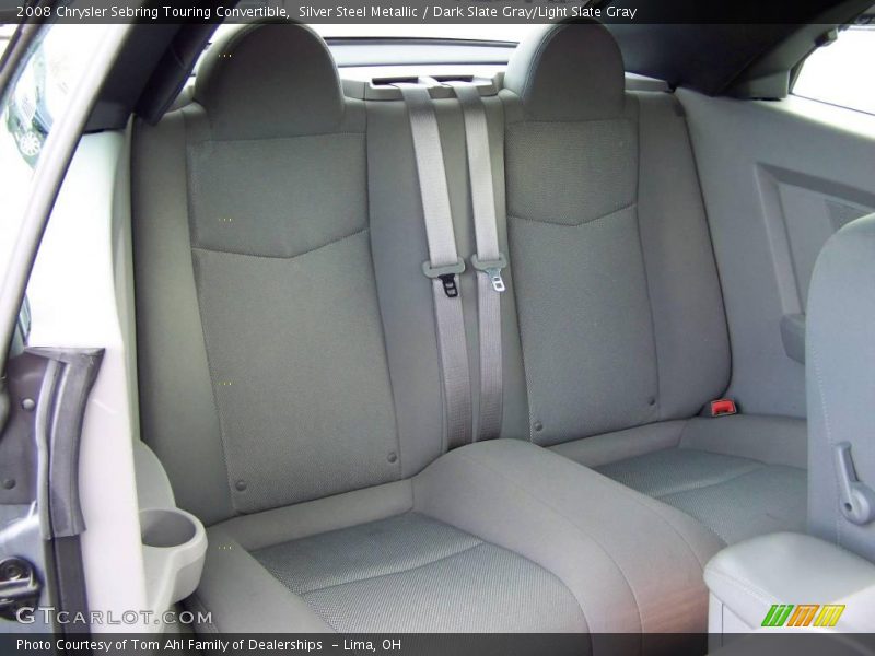Silver Steel Metallic / Dark Slate Gray/Light Slate Gray 2008 Chrysler Sebring Touring Convertible