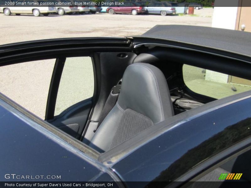 Blue Metallic / Design Black 2008 Smart fortwo passion cabriolet