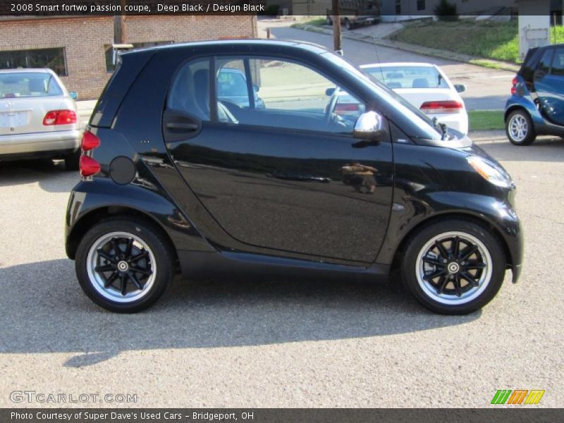 Deep Black / Design Black 2008 Smart fortwo passion coupe