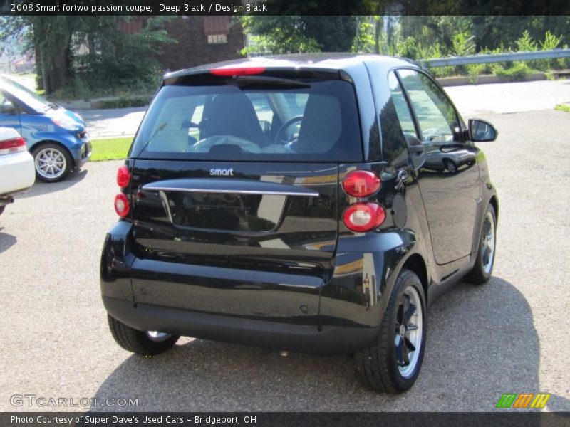 Deep Black / Design Black 2008 Smart fortwo passion coupe