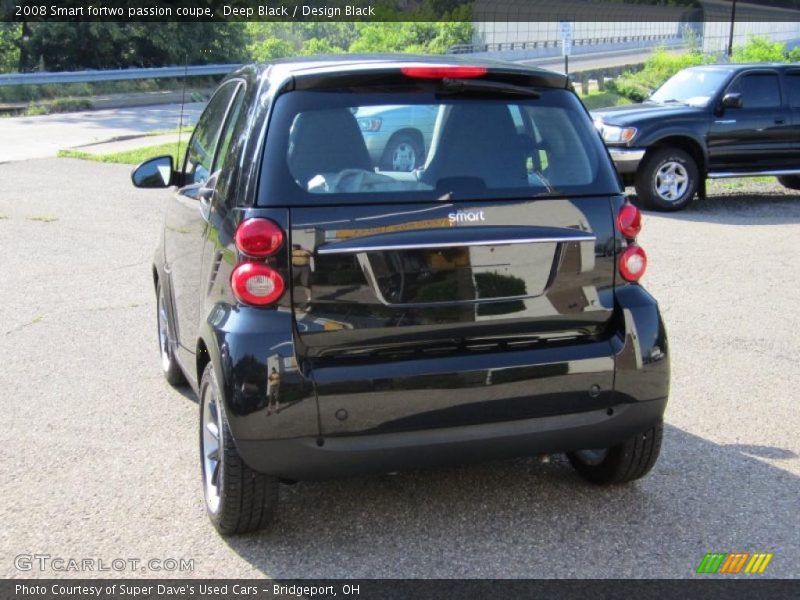 Deep Black / Design Black 2008 Smart fortwo passion coupe