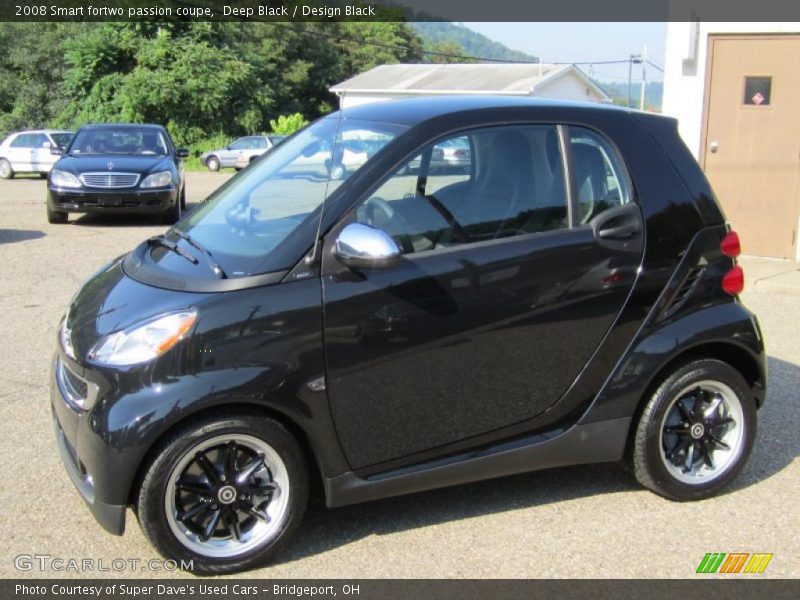 Deep Black / Design Black 2008 Smart fortwo passion coupe