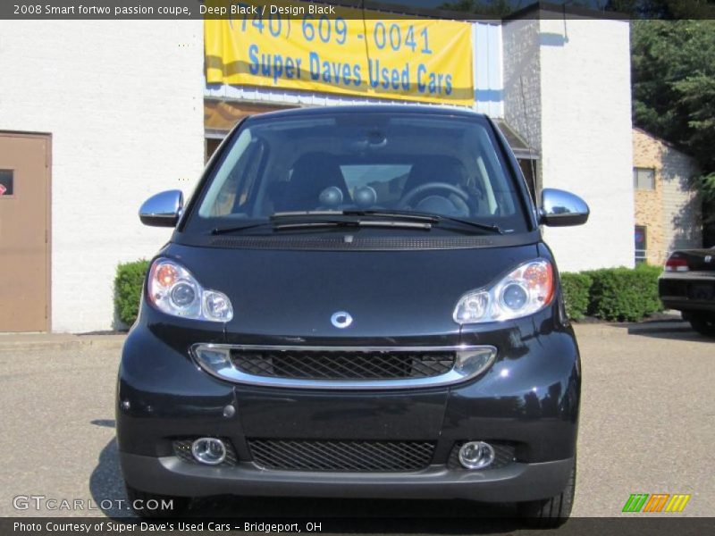Deep Black / Design Black 2008 Smart fortwo passion coupe