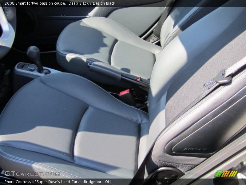 Deep Black / Design Black 2008 Smart fortwo passion coupe