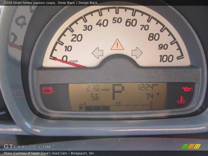 Deep Black / Design Black 2008 Smart fortwo passion coupe
