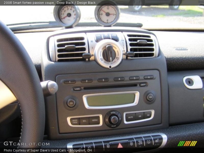 Deep Black / Design Black 2008 Smart fortwo passion coupe