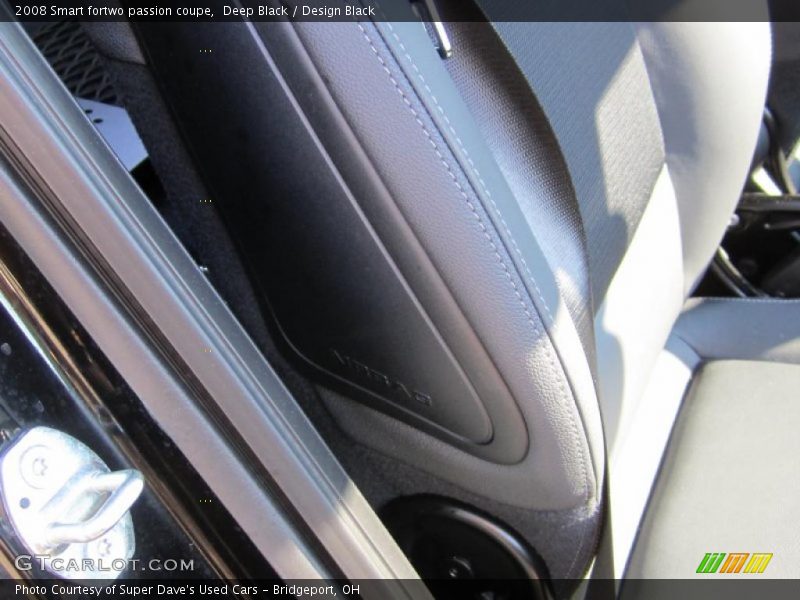 Deep Black / Design Black 2008 Smart fortwo passion coupe