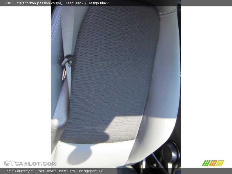 Deep Black / Design Black 2008 Smart fortwo passion coupe