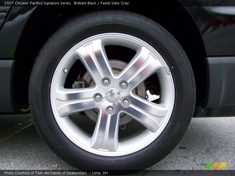 Brilliant Black / Pastel Slate Gray 2007 Chrysler Pacifica Signature Series