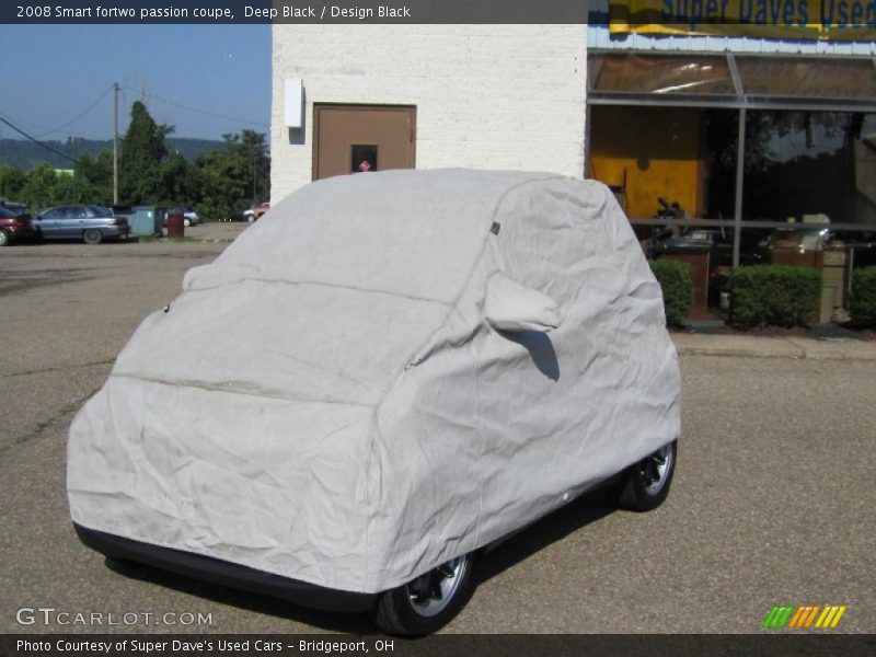 Deep Black / Design Black 2008 Smart fortwo passion coupe