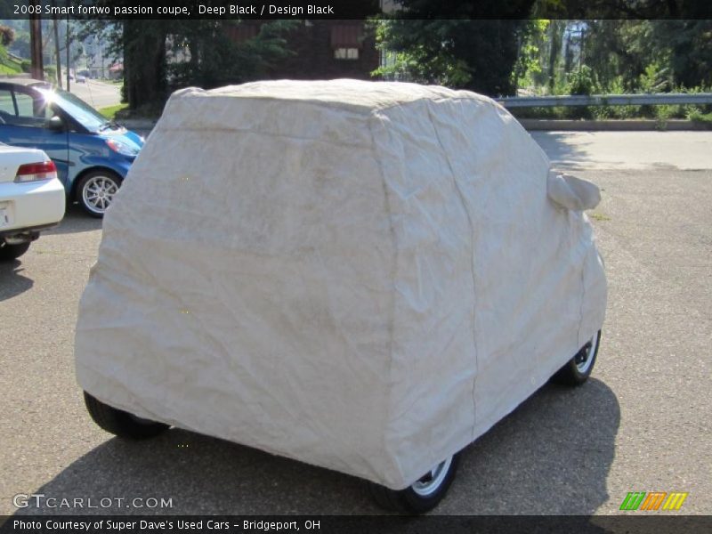 Deep Black / Design Black 2008 Smart fortwo passion coupe