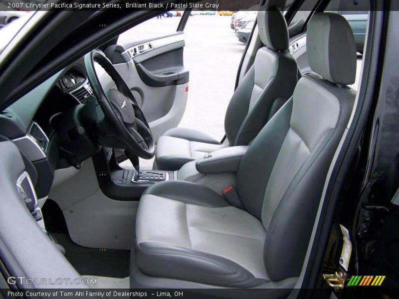 Brilliant Black / Pastel Slate Gray 2007 Chrysler Pacifica Signature Series