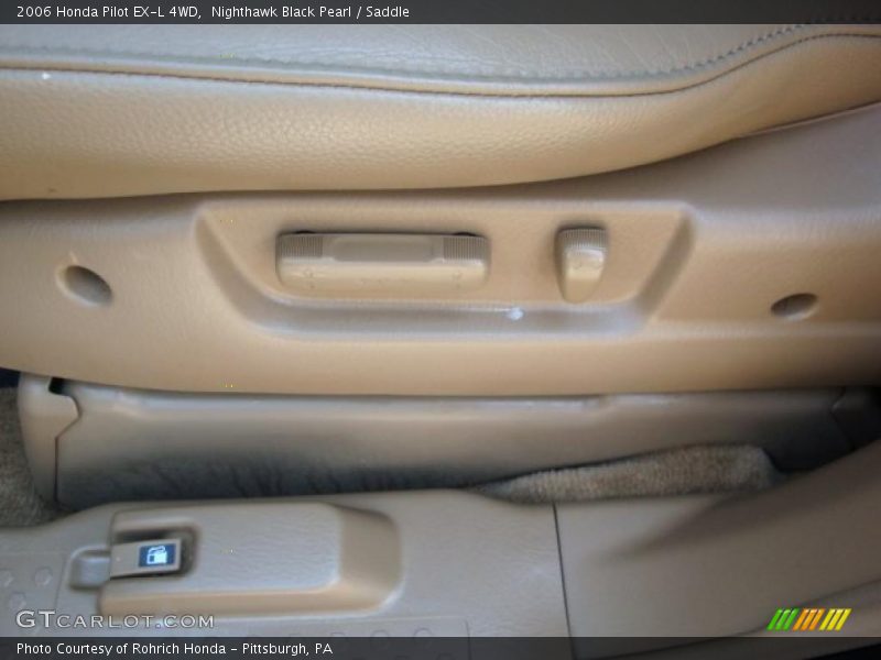 Nighthawk Black Pearl / Saddle 2006 Honda Pilot EX-L 4WD