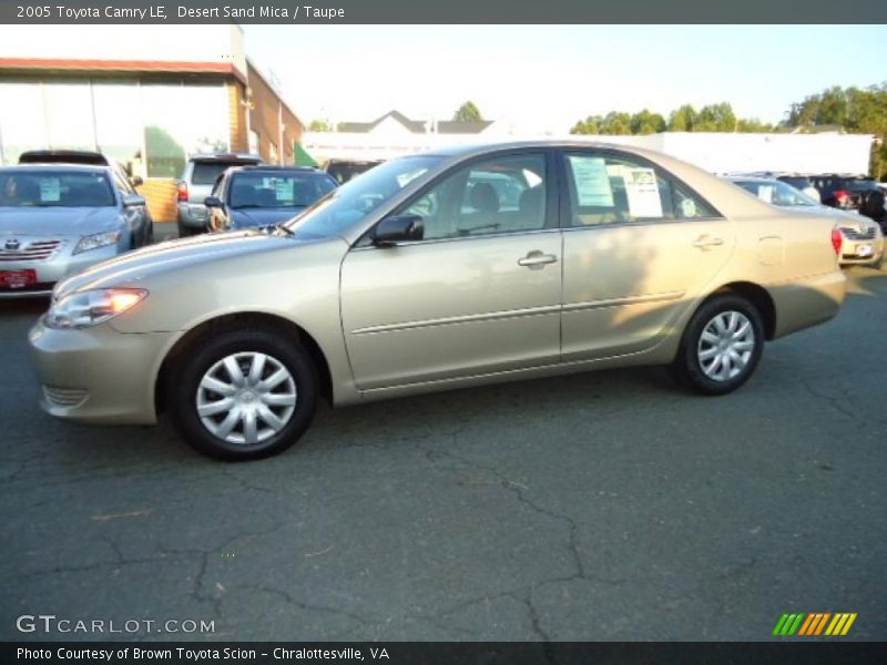 Desert Sand Mica / Taupe 2005 Toyota Camry LE