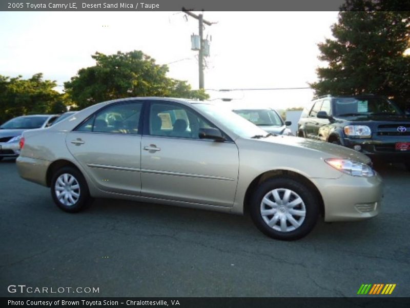 Desert Sand Mica / Taupe 2005 Toyota Camry LE