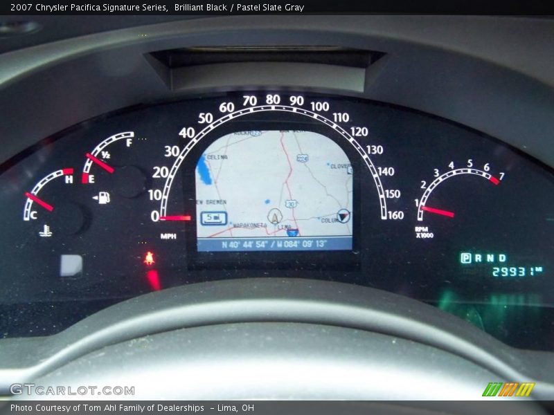 Brilliant Black / Pastel Slate Gray 2007 Chrysler Pacifica Signature Series