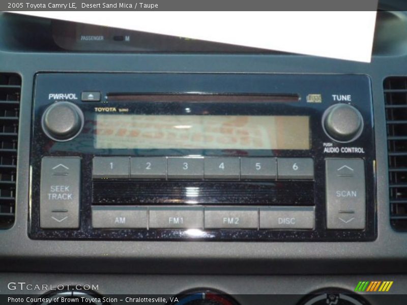 Desert Sand Mica / Taupe 2005 Toyota Camry LE