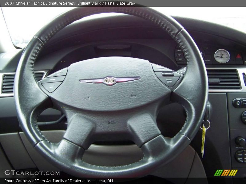 Brilliant Black / Pastel Slate Gray 2007 Chrysler Pacifica Signature Series