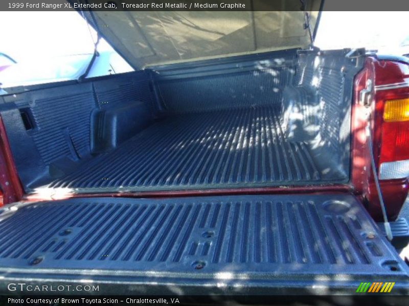 Toreador Red Metallic / Medium Graphite 1999 Ford Ranger XL Extended Cab