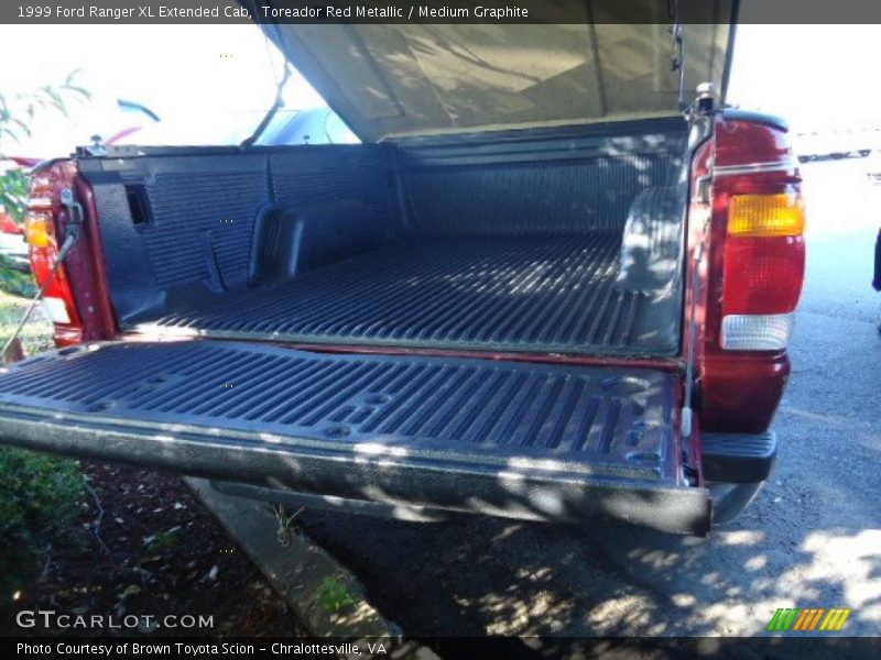 Toreador Red Metallic / Medium Graphite 1999 Ford Ranger XL Extended Cab