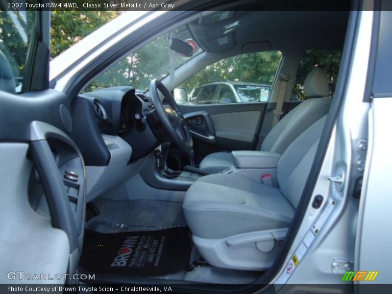 Classic Silver Metallic / Ash Gray 2007 Toyota RAV4 4WD