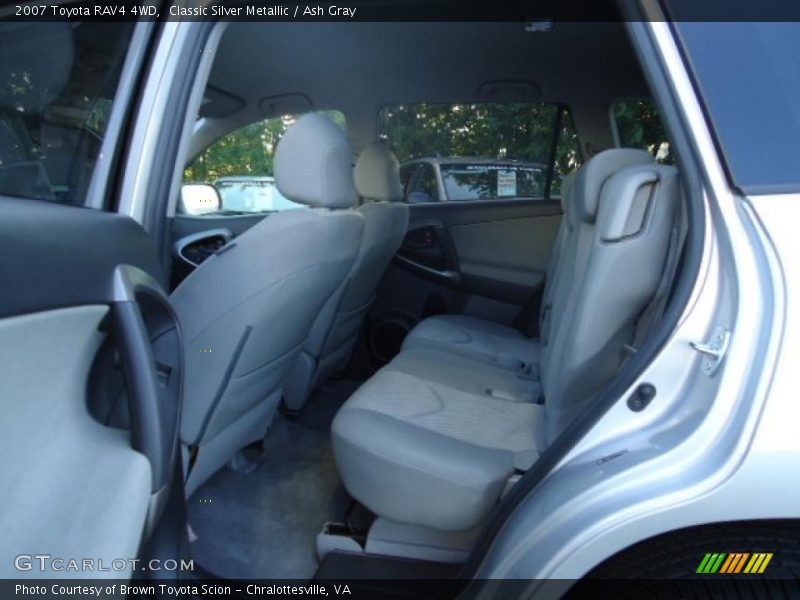 Classic Silver Metallic / Ash Gray 2007 Toyota RAV4 4WD