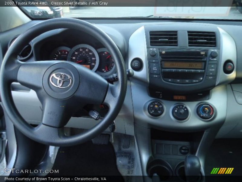 Classic Silver Metallic / Ash Gray 2007 Toyota RAV4 4WD