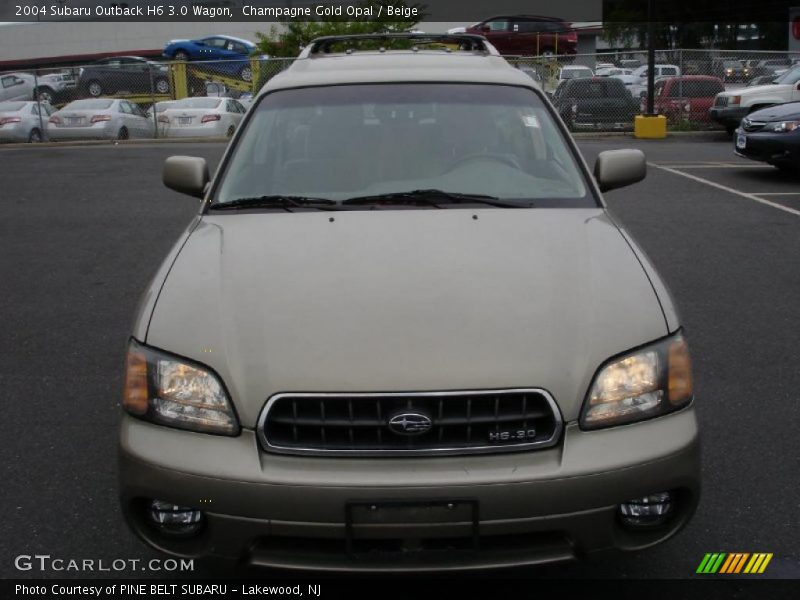 Champagne Gold Opal / Beige 2004 Subaru Outback H6 3.0 Wagon