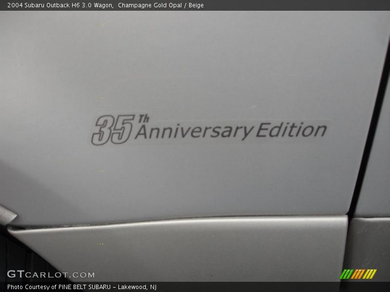 Champagne Gold Opal / Beige 2004 Subaru Outback H6 3.0 Wagon