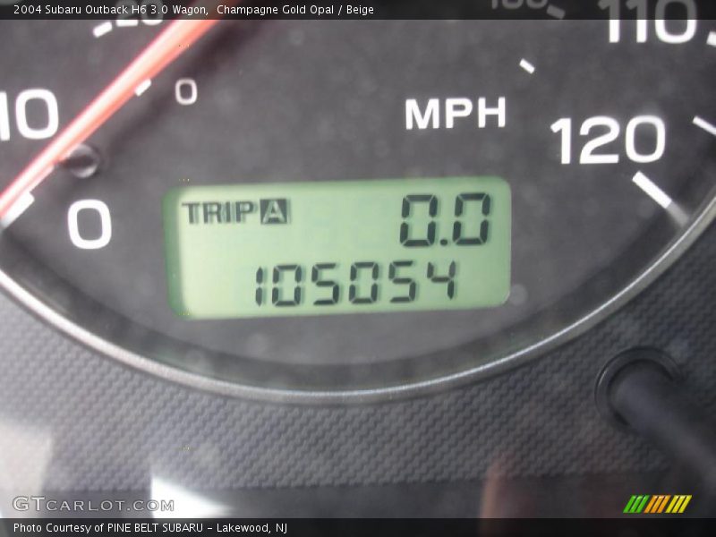 Champagne Gold Opal / Beige 2004 Subaru Outback H6 3.0 Wagon