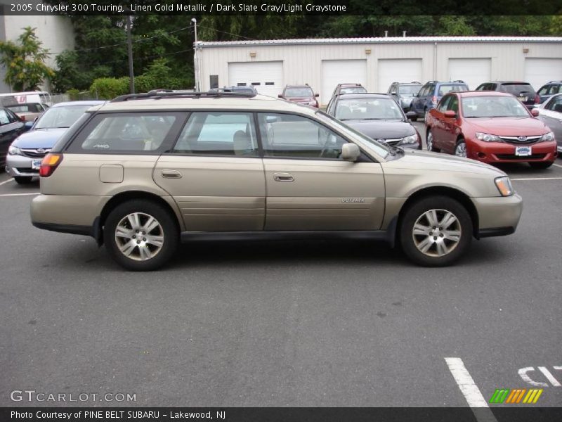 Linen Gold Metallic / Dark Slate Gray/Light Graystone 2005 Chrysler 300 Touring