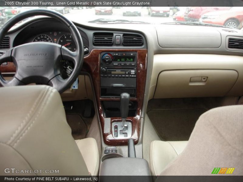 Linen Gold Metallic / Dark Slate Gray/Light Graystone 2005 Chrysler 300 Touring
