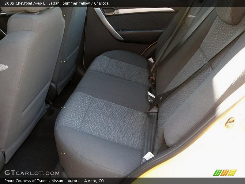 Summer Yellow / Charcoal 2009 Chevrolet Aveo LT Sedan