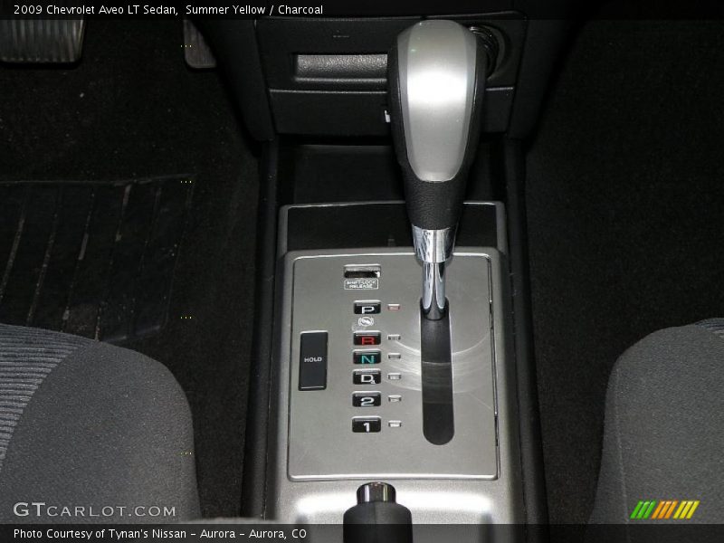 Summer Yellow / Charcoal 2009 Chevrolet Aveo LT Sedan