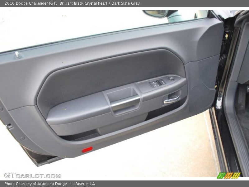 Brilliant Black Crystal Pearl / Dark Slate Gray 2010 Dodge Challenger R/T