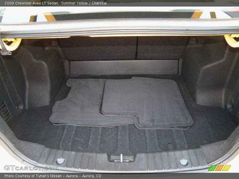Summer Yellow / Charcoal 2009 Chevrolet Aveo LT Sedan