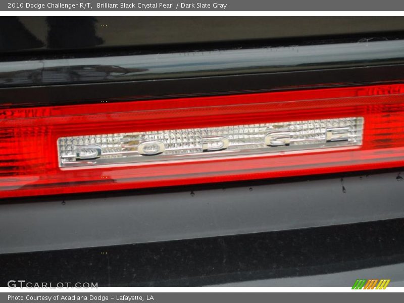 Brilliant Black Crystal Pearl / Dark Slate Gray 2010 Dodge Challenger R/T