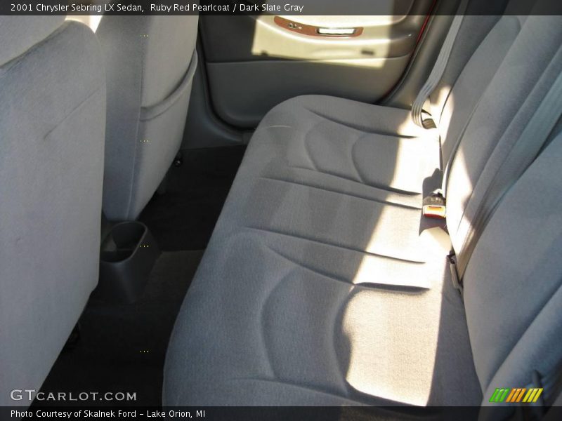 Ruby Red Pearlcoat / Dark Slate Gray 2001 Chrysler Sebring LX Sedan