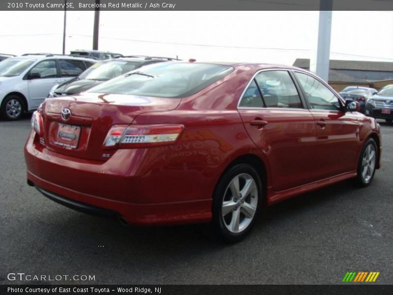 Barcelona Red Metallic / Ash Gray 2010 Toyota Camry SE