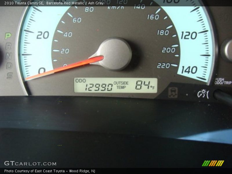 Barcelona Red Metallic / Ash Gray 2010 Toyota Camry SE
