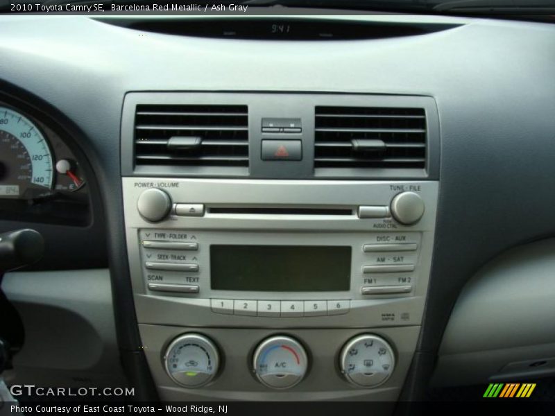 Barcelona Red Metallic / Ash Gray 2010 Toyota Camry SE